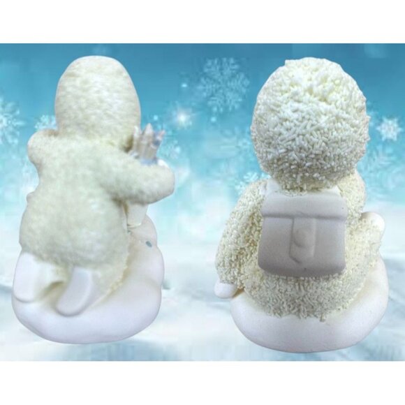 Department 56 Peace Talks Snowbaby Figurine 2018 Enesco Christmas Retired Winter - Picture 6 of 12